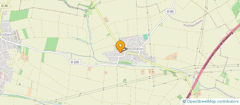 localisation de l'entreprise SCI GRANDJARDIN  TRUCHTERSHEIM