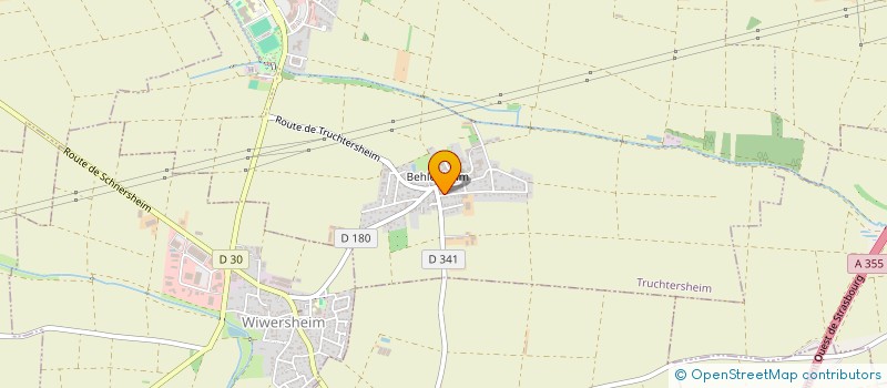 localisation de l'entreprise SCI GRANDMONT  TRUCHTERSHEIM