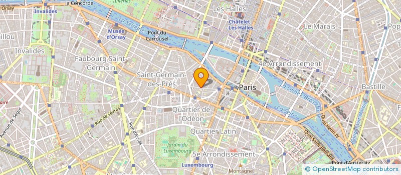 localisation de l'entreprise SCI GRANDS AUGUSTINS GFM  PARIS