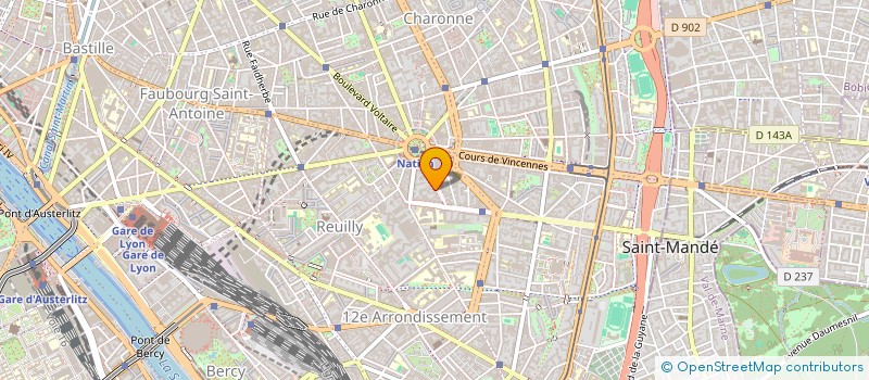 localisation de l'entreprise SCI GRANDS CHAMPS 56  CROISSY-BEAUBOURG