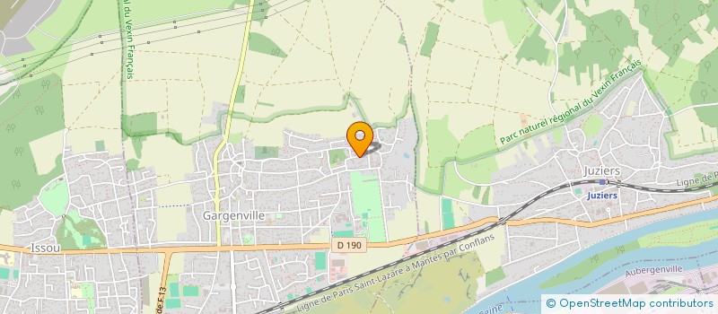 localisation de l'entreprise SCI GRANDYMA  GARGENVILLE