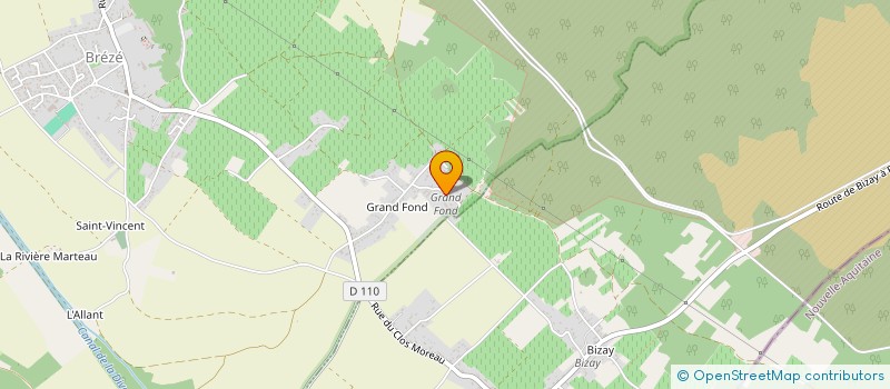 localisation de l'entreprise SCI GRANFOND  BELLEVIGNE-LES-CHATEAUX