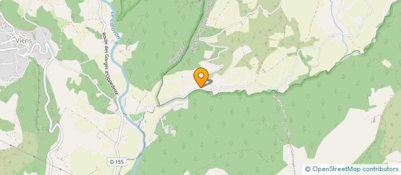 localisation de l'entreprise SCI GRANGE BASSE  SAINTE-CROIX-A-LAUZE