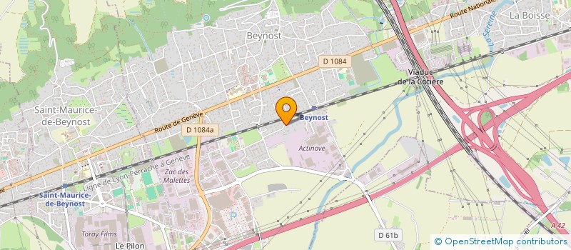localisation de l'entreprise SCI GRANGE DEBOUT à BEYNOST