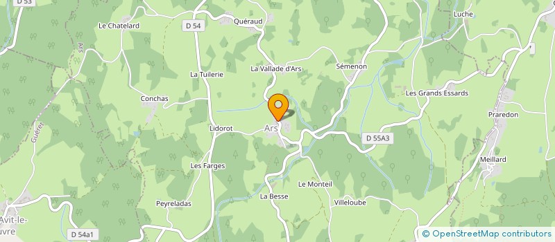 localisation de l'entreprise SCI GRANGE L'EPI D'OR  SAINT-SULPICE-LES-CHAMPS