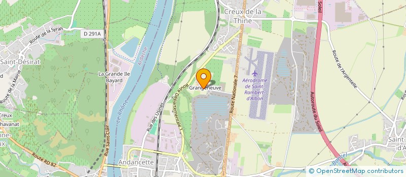 localisation de l'entreprise SCI GRANGE NEUVE  ANDANCETTE