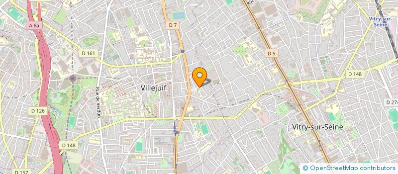 localisation de l'entreprise SCI GRANGE ORY à VILLEJUIF