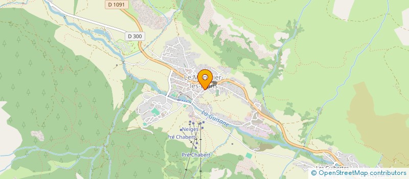 localisation de l'entreprise SCI GRANGE VIEILLE à LE MONETIER-LES-BAINS