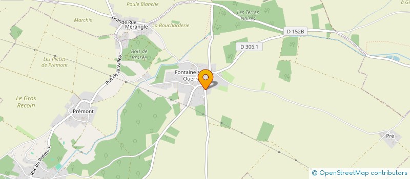 localisation de l'entreprise SCI GRANGELLERIE à OUERRE