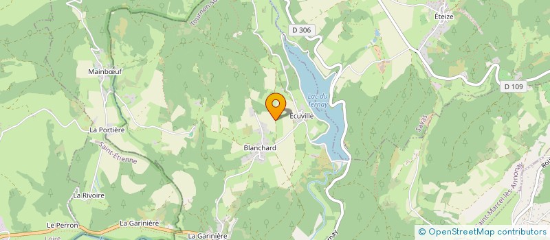 localisation de l'entreprise SCI GRANGENEUVE à ANNONAY