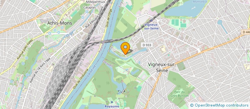 localisation de l'entreprise SCI GRANGER 1 à VIGNEUX-SUR-SEINE