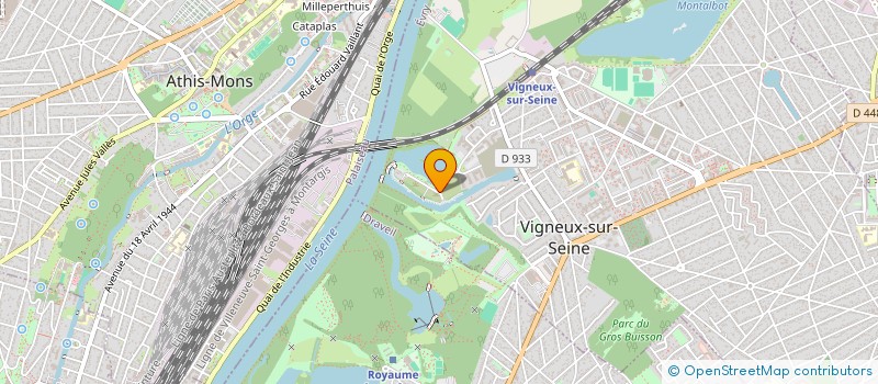 localisation de l'entreprise SCI GRANGER 2 à VIGNEUX-SUR-SEINE