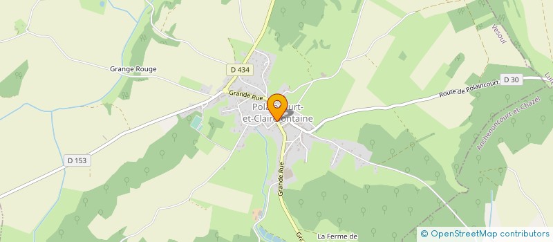 localisation de l'entreprise SCI GRANGER  VAUVILLERS