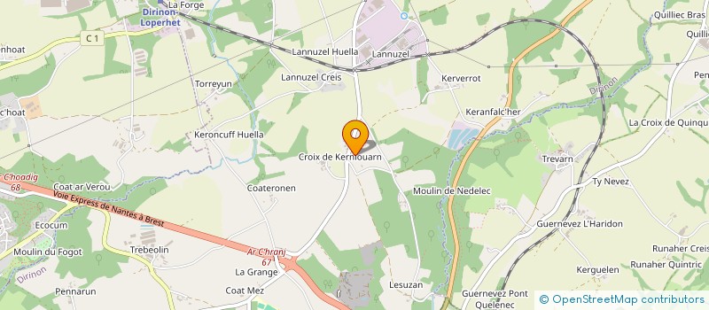 localisation de l'entreprise SCI GRANGER  DIRINON