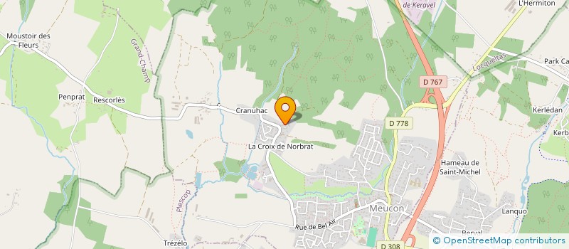 localisation de l'entreprise SCI GRANGER R  MEUCON