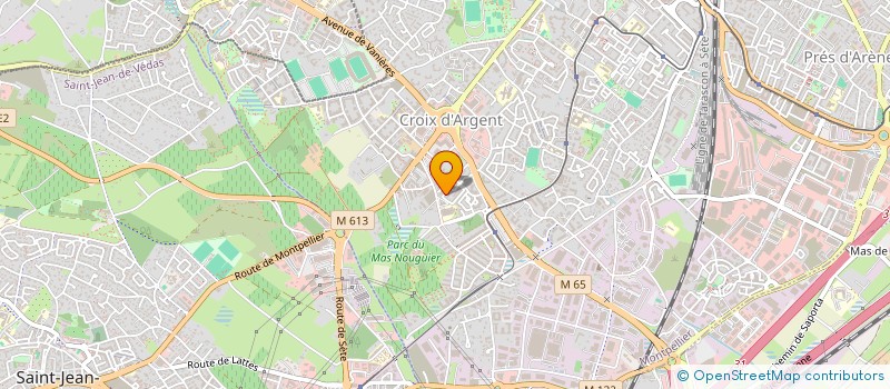 localisation de l'entreprise SCI GRANGETTE TICHIT à MONTPELLIER