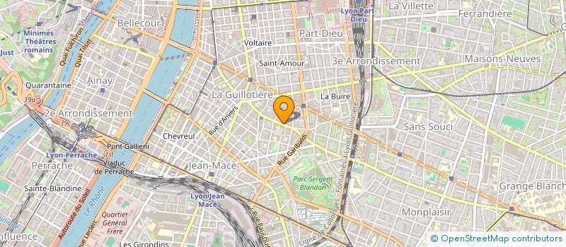 localisation de l'entreprise SCI GRANGUIL  LYON