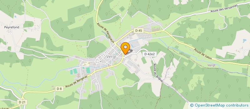 localisation de l'entreprise SCI GRANHEL à VERGT