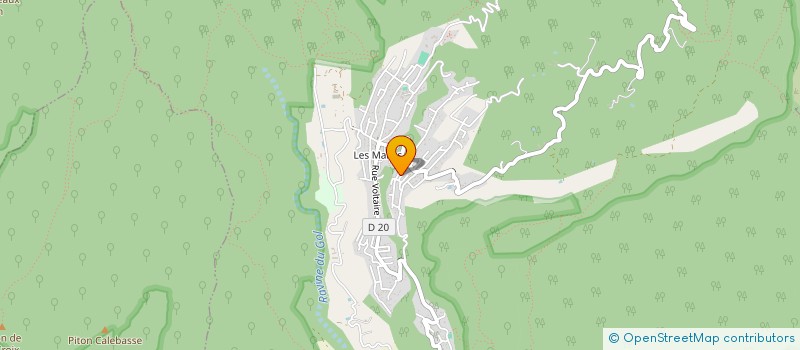 localisation de l'entreprise SCI GRANIT  SAINT-LOUIS