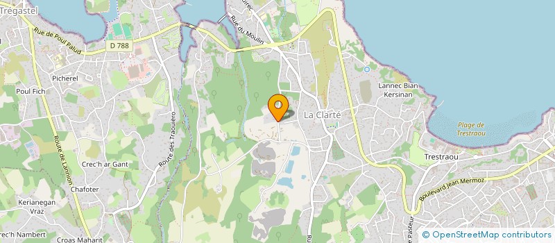 localisation de l'entreprise SCI GRANIT ROSE DE PLOUMANACH  PERROS-GUIREC