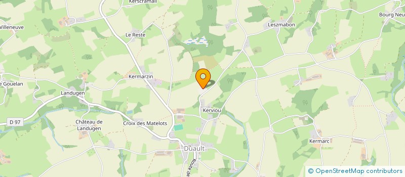 localisation de l'entreprise SCI GRANITE ET DOLERITE  DUAULT