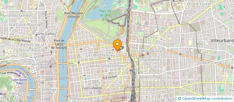 localisation de l'entreprise SCI GRANNY  LYON