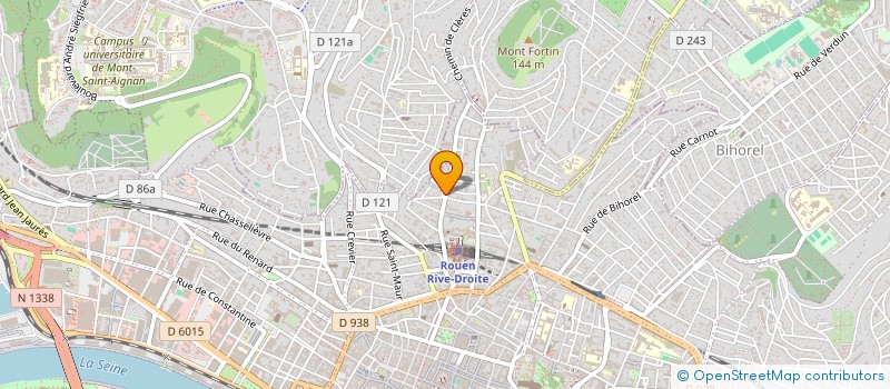 localisation de l'entreprise SCI GRANNY à ROUEN