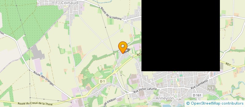 localisation de l'entreprise SCI GRANNY A.A  ANNEYRON