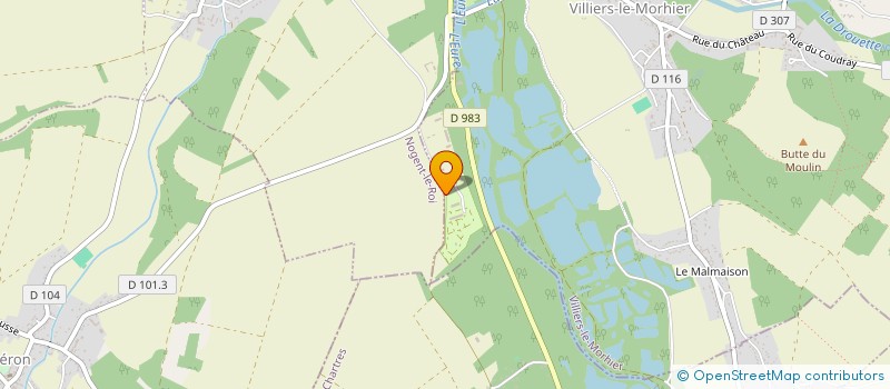 localisation de l'entreprise SCI GRANQUIN à VILLIERS-LE-MORHIER