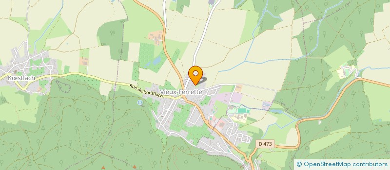 localisation de l'entreprise SCI GRANVILLE  VIEUX-FERRETTE