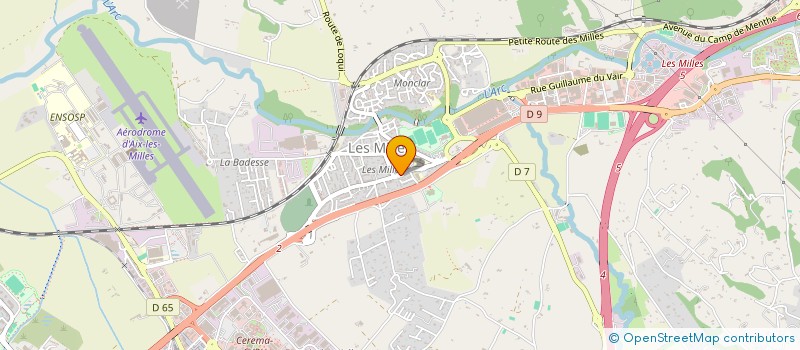 localisation de l'entreprise SCI GRAPHIMMO à AIX-EN-PROVENCE