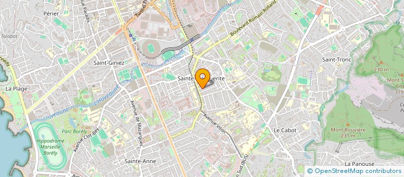 localisation de l'entreprise SCI GRAPPELLI à MARSEILLE