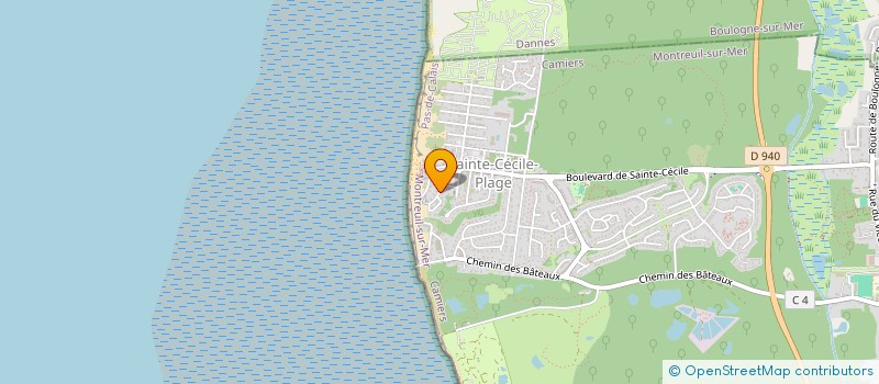 localisation de l'entreprise SCI GRASER HDF  CAMIERS