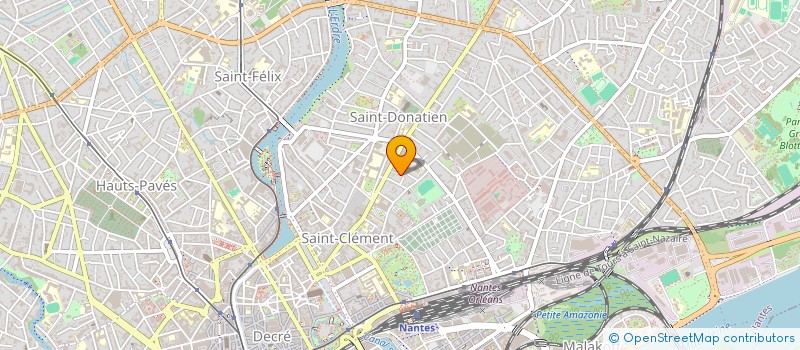 localisation de l'entreprise SCI GRASLIN REGNARD à NANTES