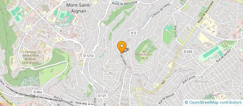 localisation de l'entreprise SCI GRASSE BERLIER  BOIS-GUILLAUME