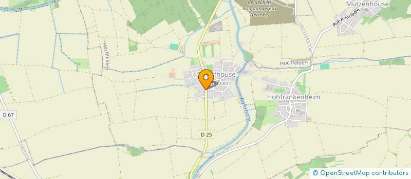 localisation de l'entreprise SCI GRASSER  KIENHEIM