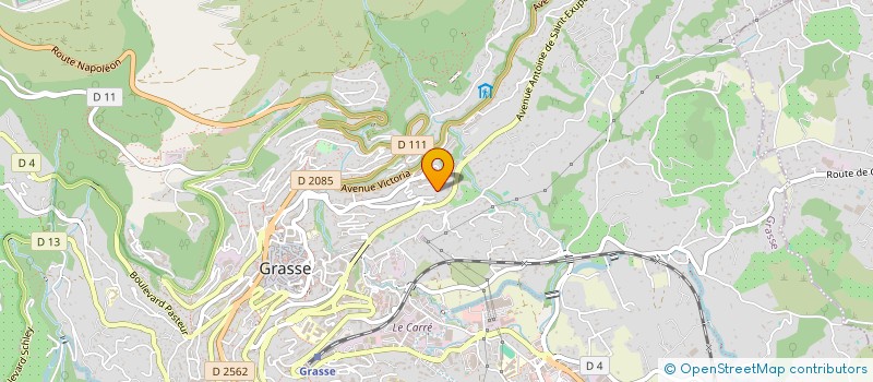 localisation de l'entreprise SCI GRASSOISE DE L AROMATIQUE à GRASSE