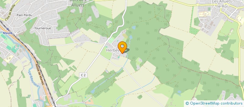 localisation de l'entreprise SCI GRASSTOWN  HERBEVILLE