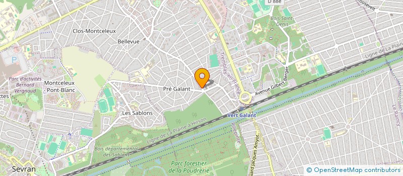 localisation de l'entreprise SCI GRASTALEX à VILLEPINTE