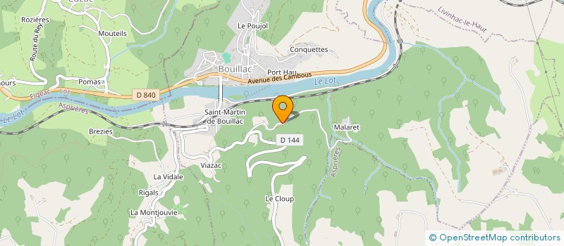 localisation de l'entreprise SCI GRATACAP  SAINT-SANTIN