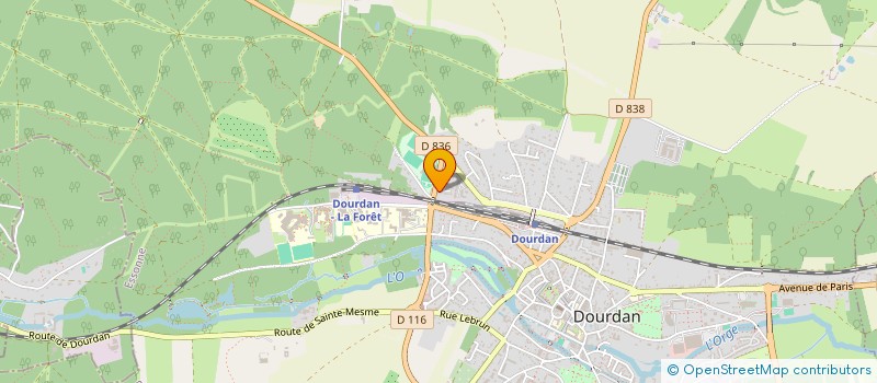 localisation de l'entreprise SCI GRATITUDE  DOURDAN