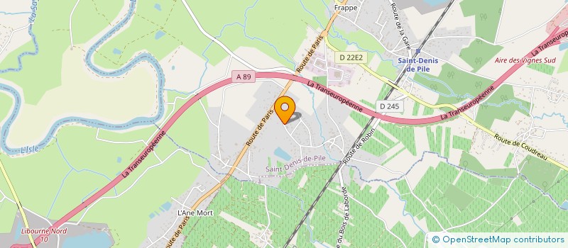 localisation de l'entreprise SCI GRATRAUD  SAINT-DENIS-DE-PILE