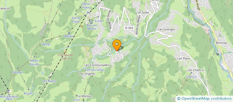 localisation de l'entreprise SCI GRATTAGUE  SAINT-GERVAIS-LES-BAINS