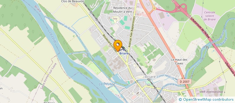 localisation de l'entreprise SCI GRATTEDUR à BRIARE