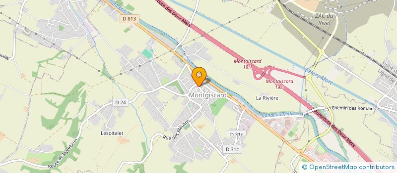 localisation de l'entreprise SCI GRAUCHAR à BAZIEGE