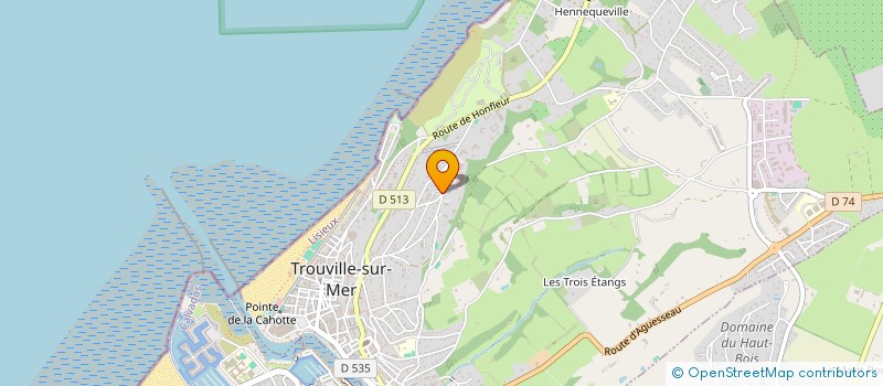 localisation de l'entreprise SCI GRAUSTROM à TROUVILLE-SUR-MER