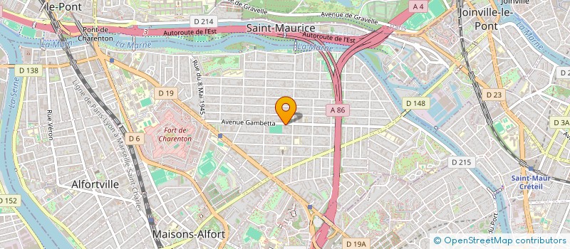 localisation de l'entreprise SCI GRAVELLE à MAISONS-ALFORT