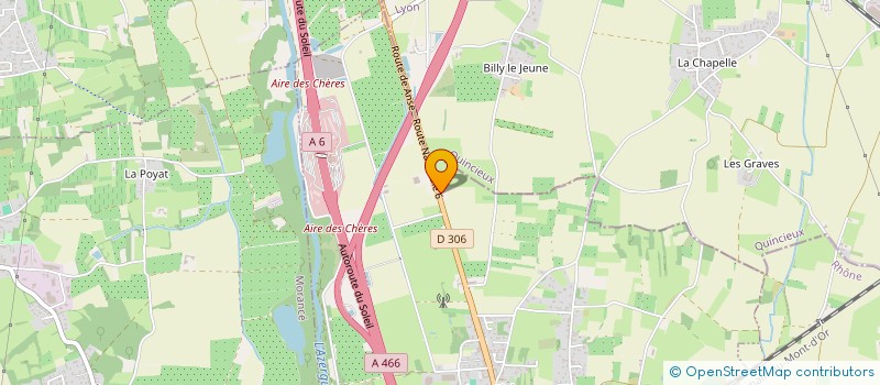 localisation de l'entreprise SCI GRAVEYRON  LES CHERES