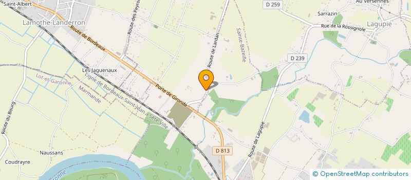 localisation de l'entreprise SCI GRAVIERE DU MARAIS  SAINT-MARTIN-PETIT