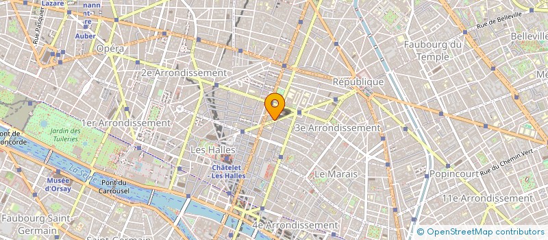 localisation de l'entreprise SCI GRAVIERE LE LAGON  PARIS